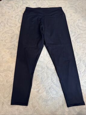 Spiritual Gangster Black High-Waist Leggings with Wide Waistband